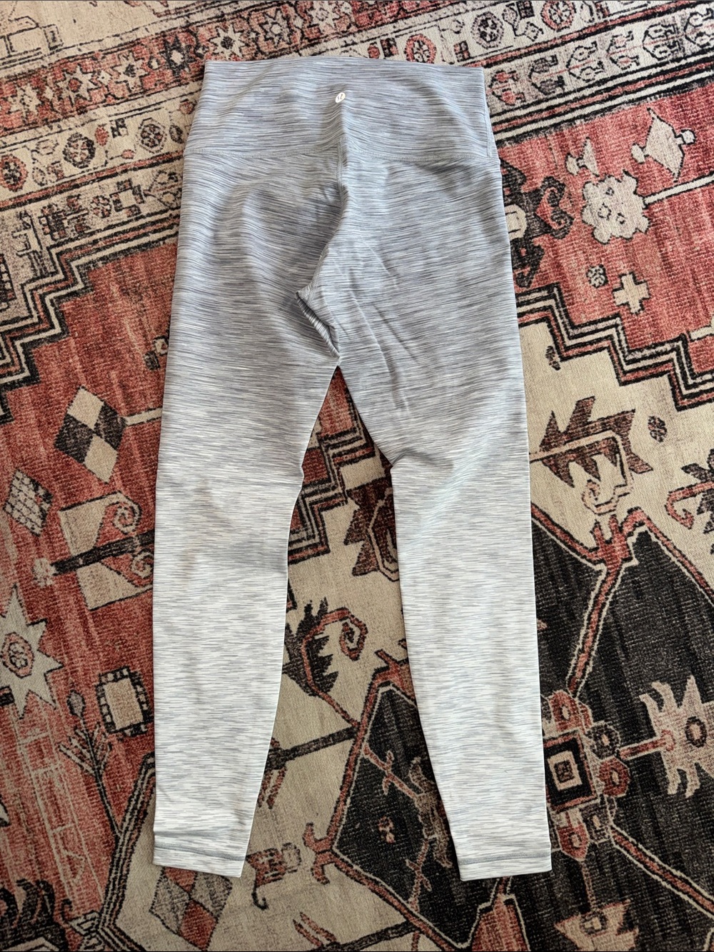 lululemon athletica Light Grey Space-Dye Leggings